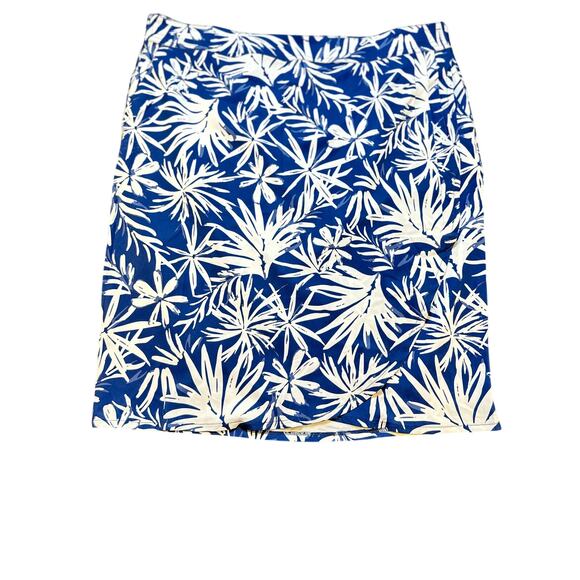Ripskirt Hawaii Dresses & Skirts - RipSkirt Hawaii Navy White Floral Wrap Skirt Women Sz XXL Knee Length 3 EUC